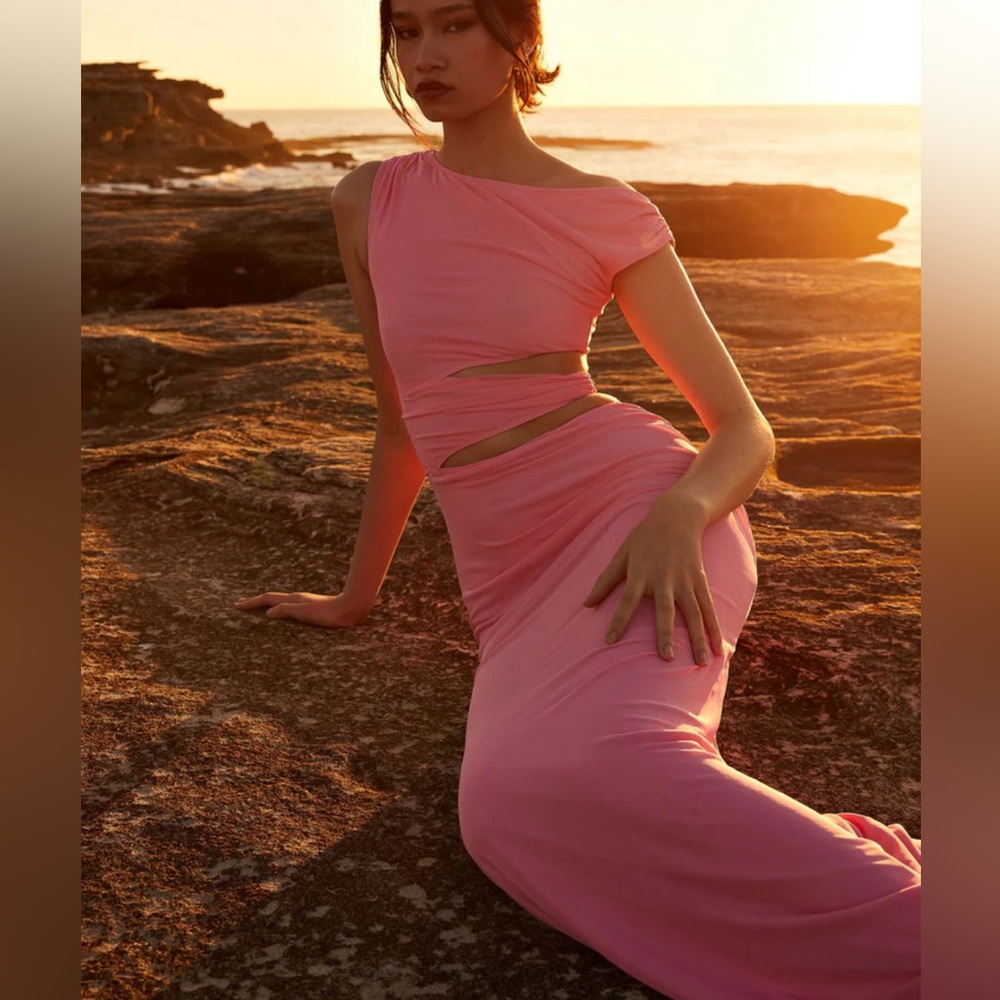 Peppermayo Pink Maxi Dress